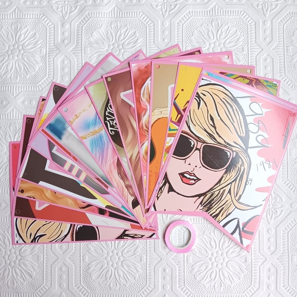 Taylor Swift Birthday Party Decoration Kit - Picture 9 of 17